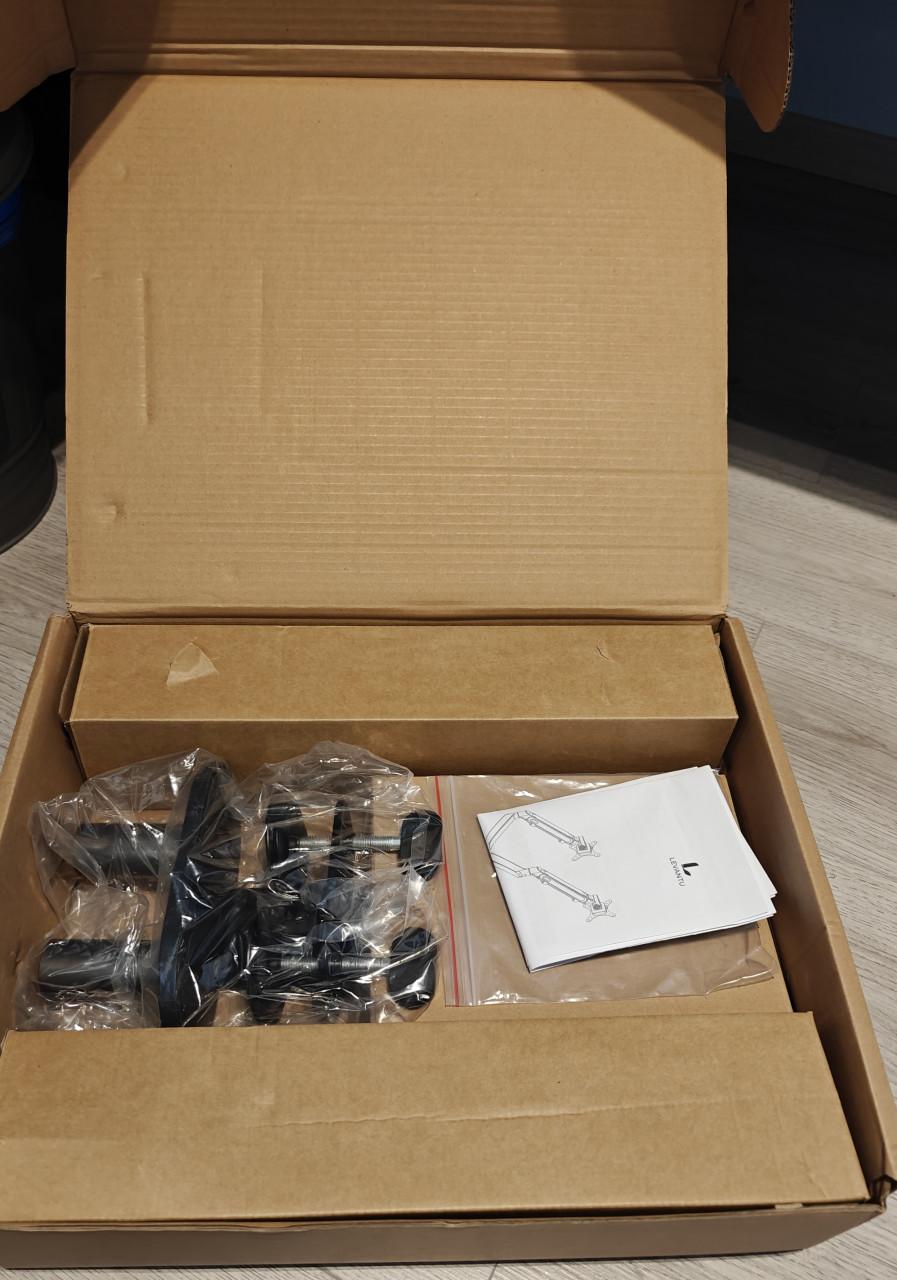 Levantu mars monitor arm dubbele gasveer