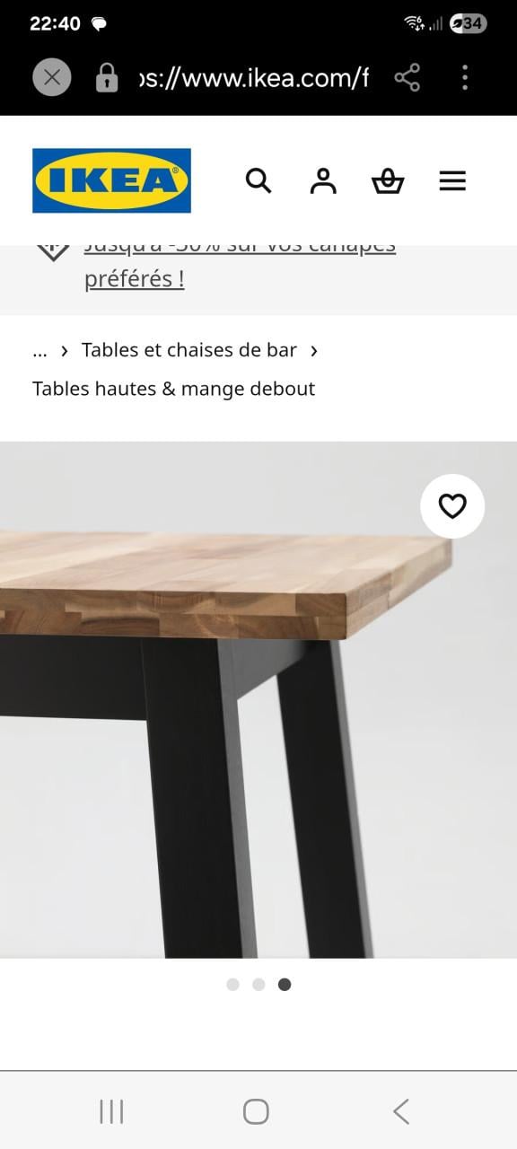 Te Koop Bartafel met Barkrukken