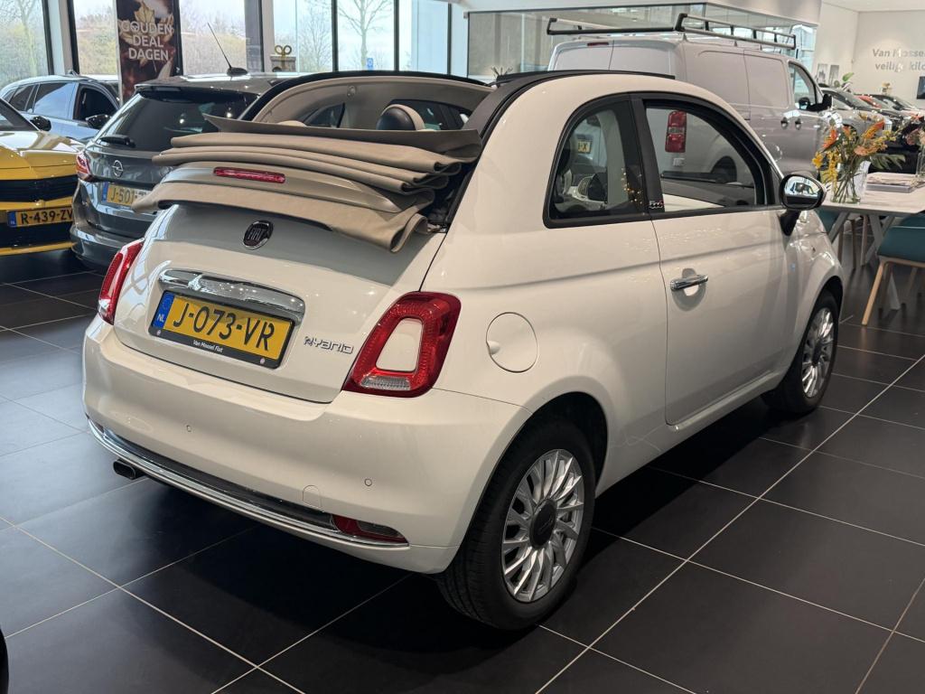 Fiat 500 C 1.0 hybrid lounge | cabrio | apple carplay/android auto | parkee
