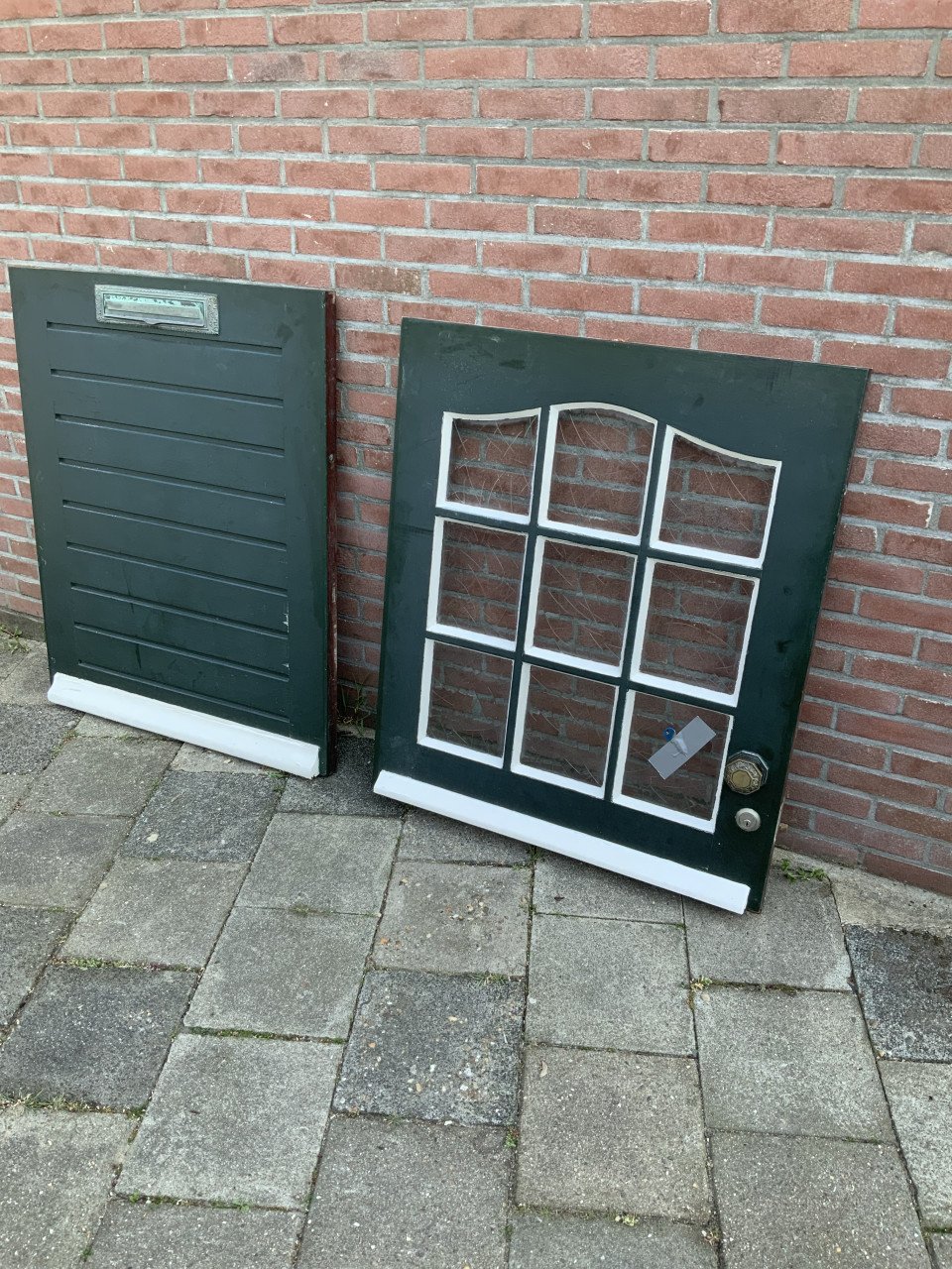 2 delige voordeur