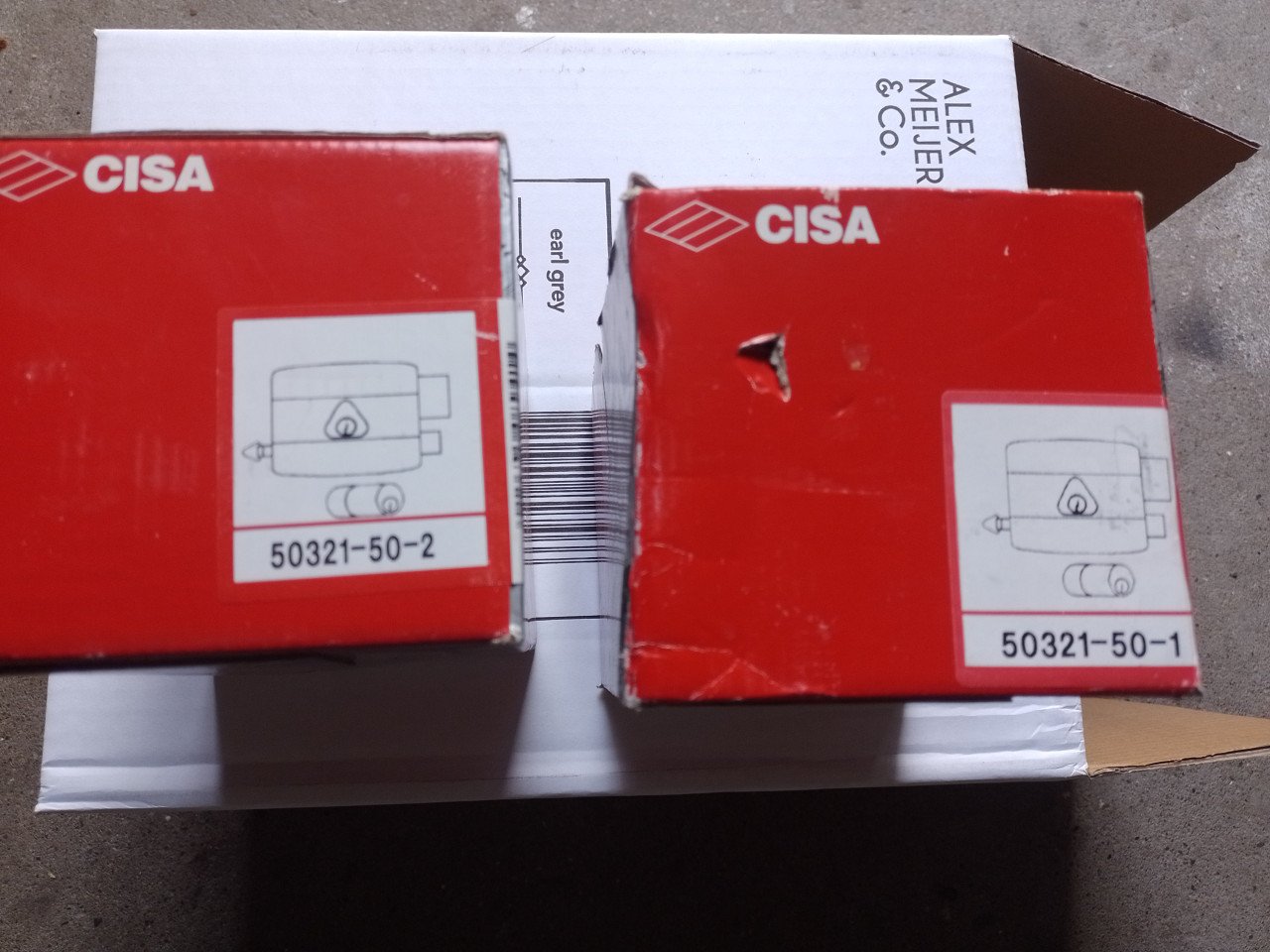 Cisa nieuwe oplegsloten