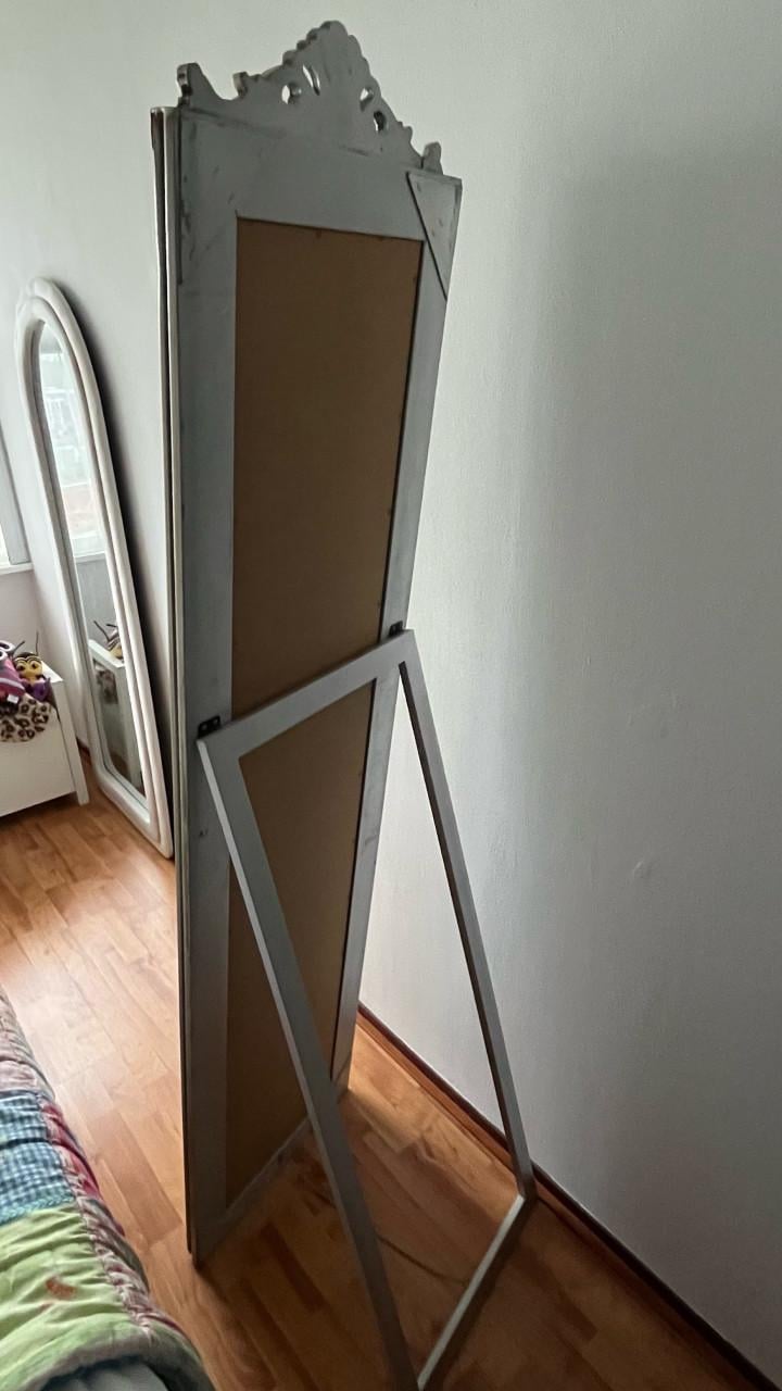 Vrijstaande spiegel barok