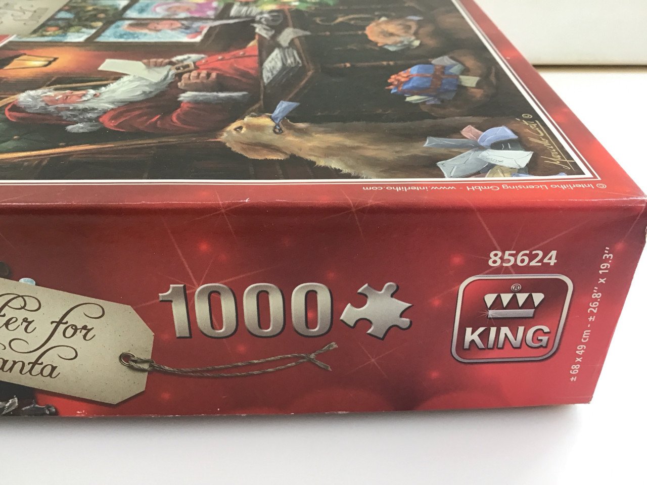 Puzzel Brief voor de Kerstman