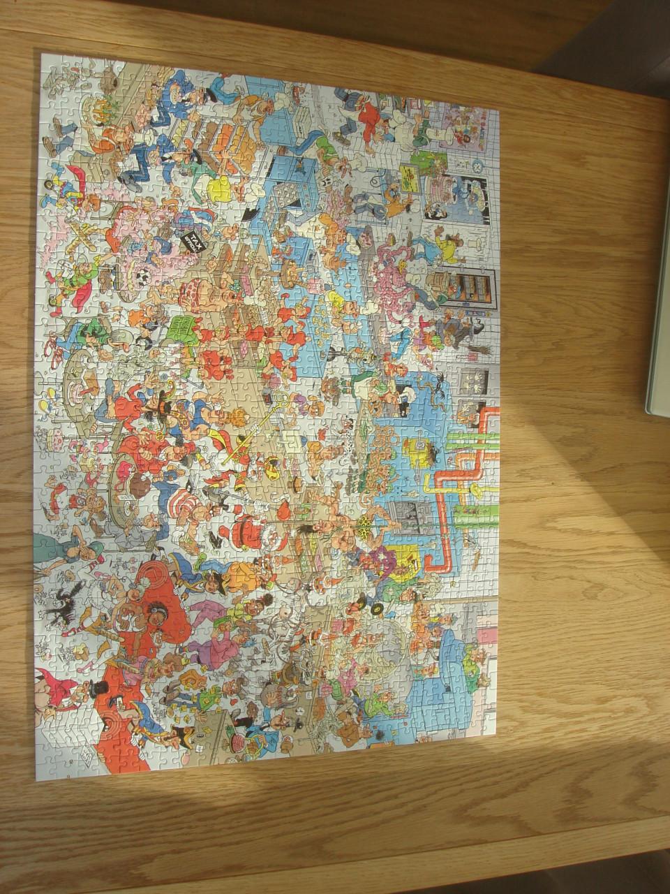 Te koop Complete Jan van Haasteren puzzel De Bakkerij 1000 stukjes