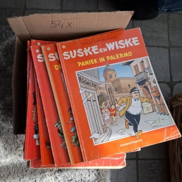 54 Suske en Wiske Stripboeken  LEES !