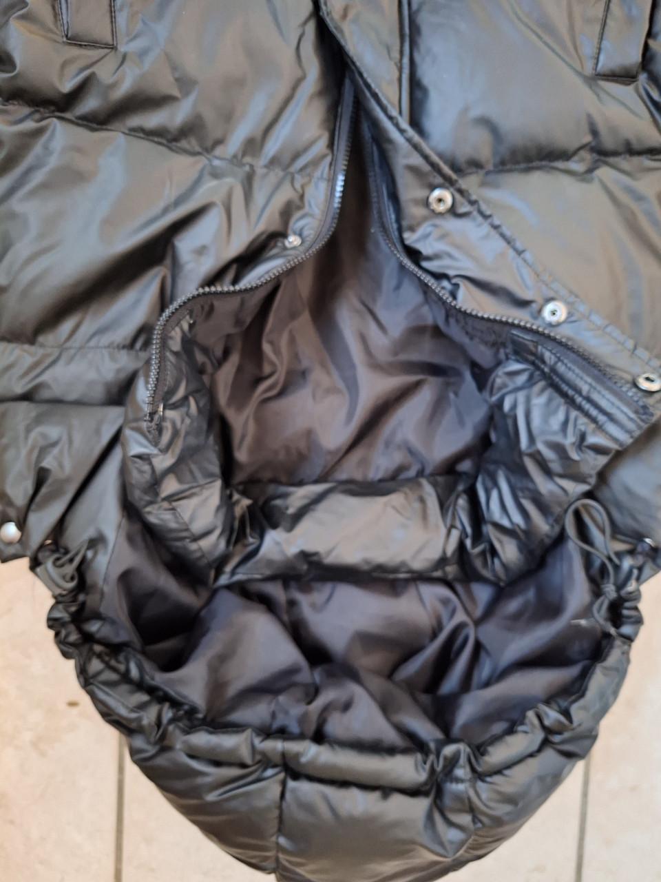 Dazy zwarte puffer jas maat xs