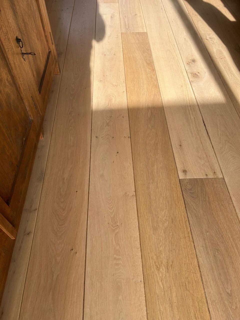 Eikenhouten vloer 45m2