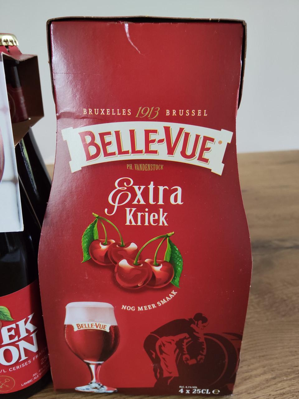 Diverse fruit bieren in 4-packs