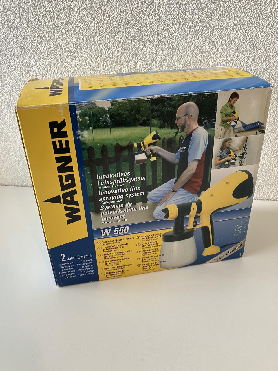 Innovatief Fijnspuitpistool van Wagner type W 550