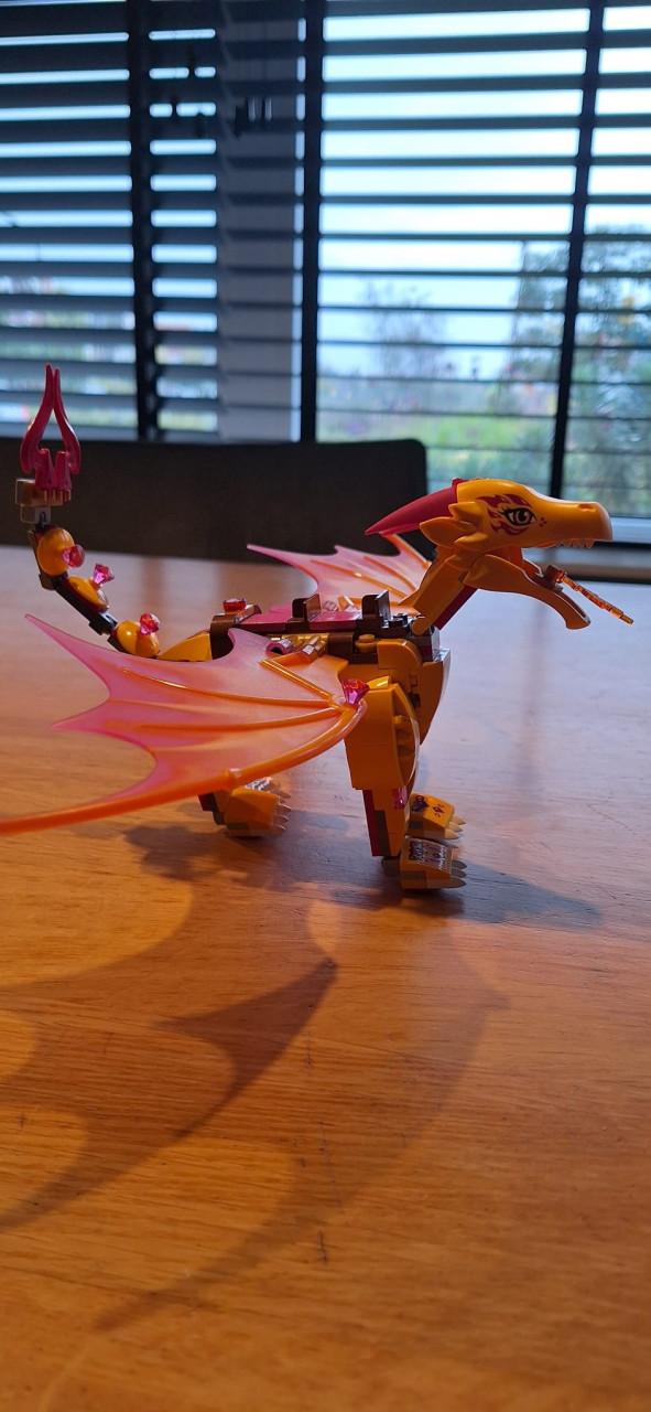 LLEGO Elves 41175 Vuur Draak Lava grot