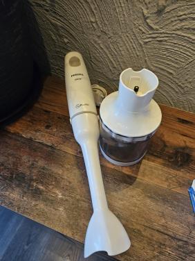 Philips ProMix Staafmixer met hakmolen - 550Watt, nette staat