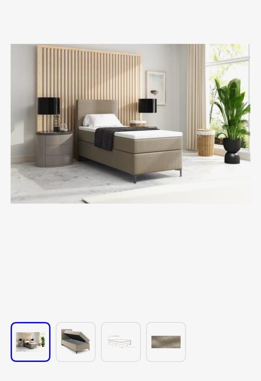 Boxspring 1 persoons