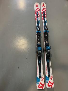 Ski's Atomic Doubledeck  redster SL 165 incl bindingen