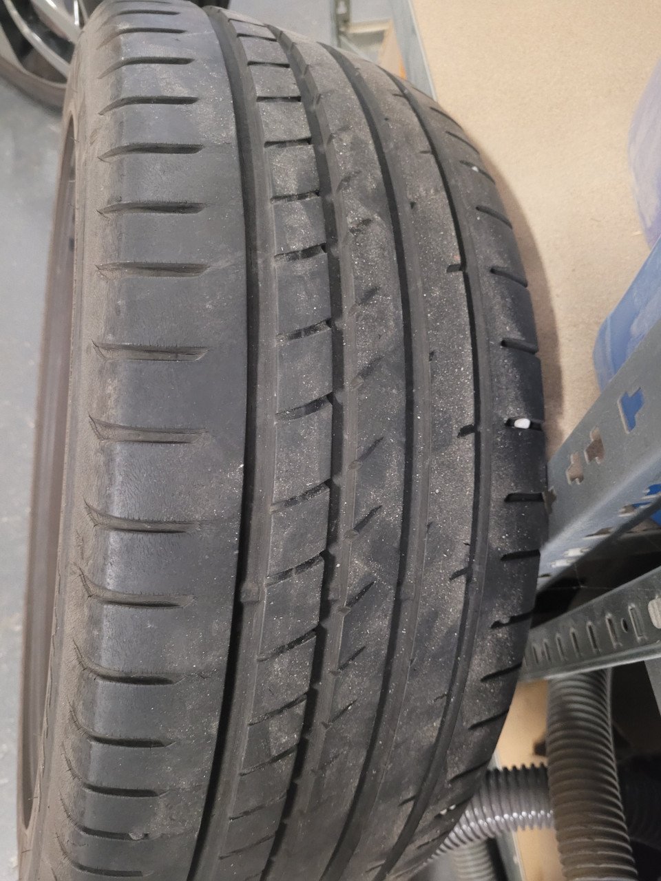 Aluminium velgen incl.banden !!