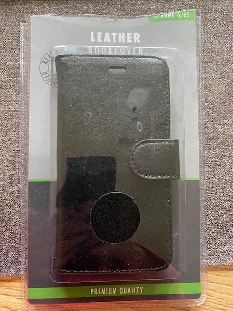 Leren hoesje iPhone 6/6s NIEUW misschien ook goed voor andere telefoon