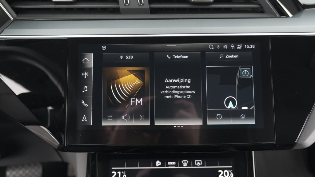 Audi E-tron sportback 55 quattro s edition 95 kwh 408 pk| head-up display |