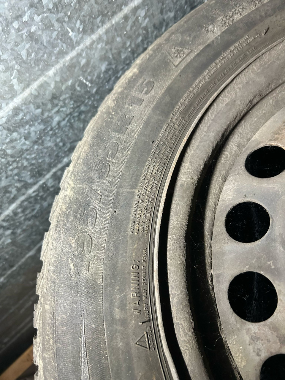 STALEN VELG-MICHELIN WINTERBAND
