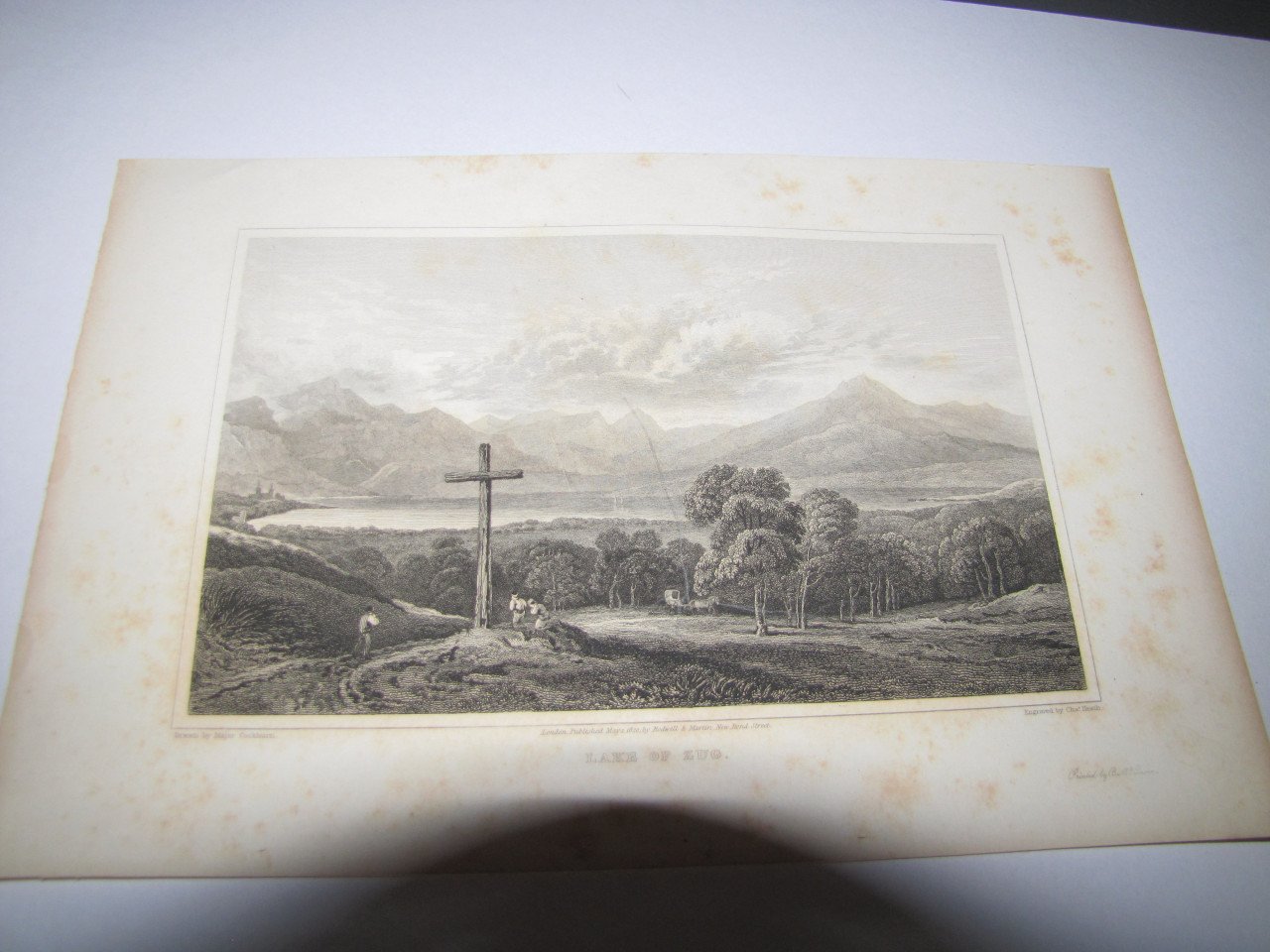 Diverse gravures van Scotland.