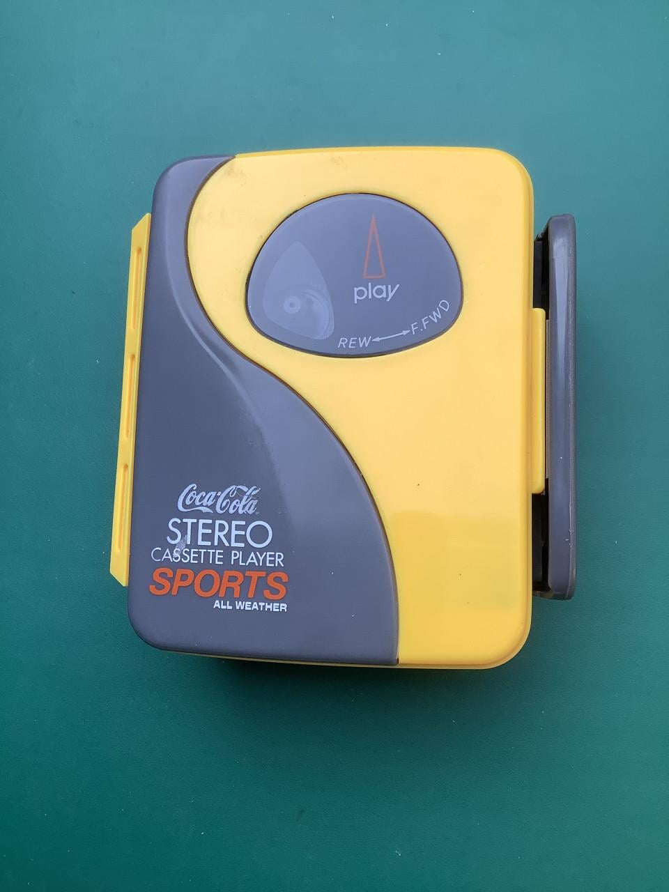 Walkman, cassettespeler Coca Cola stereo cassette speler Sports all weather