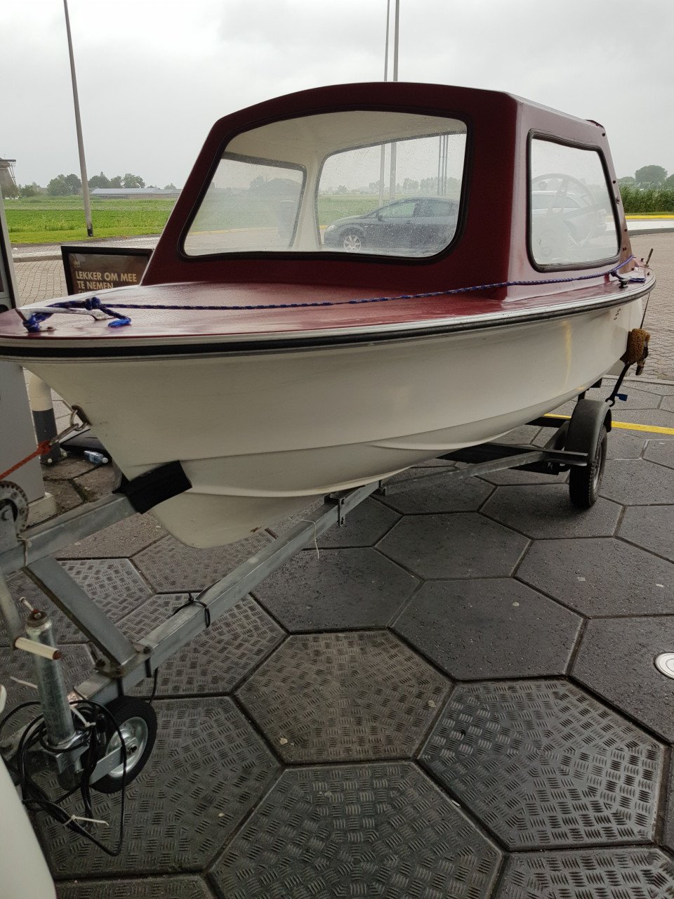 Leuk visbootje , placom