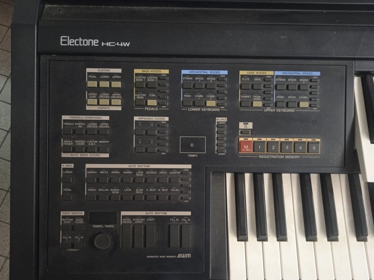 Elektronisch orgel
