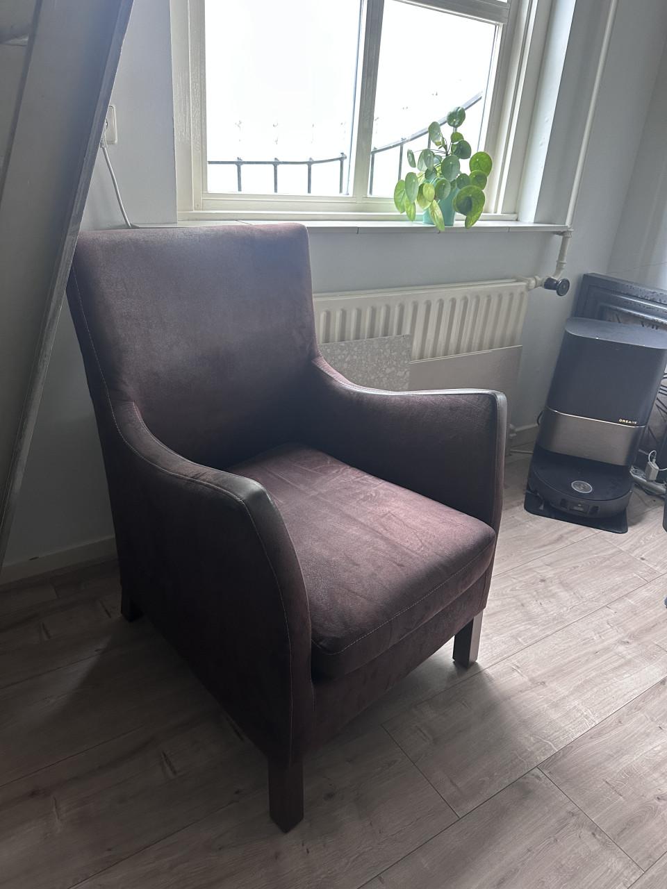 Heerlijke fauteuil bruin