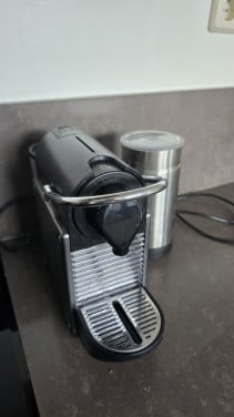 Nespresso koffiemachine met melkopschuimer