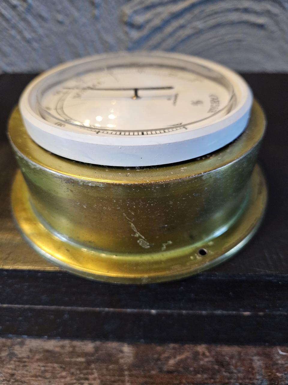 Junghans maritiem Hygrometer - Vintage Messinstrument