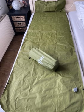 ZGAN luchtbedden, met ingebouwde voetpomp