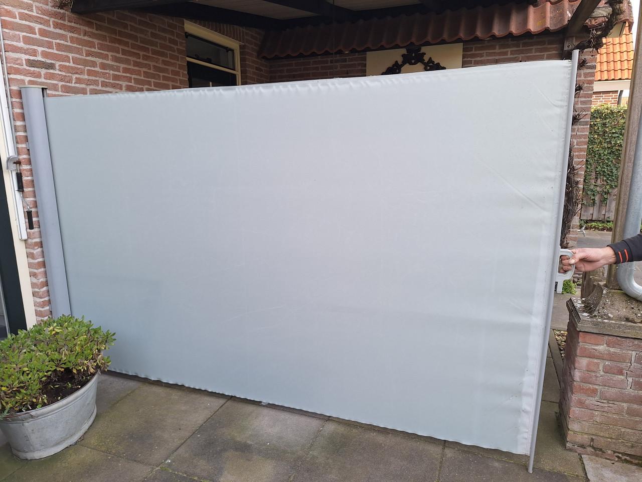 Windscherm in cassette