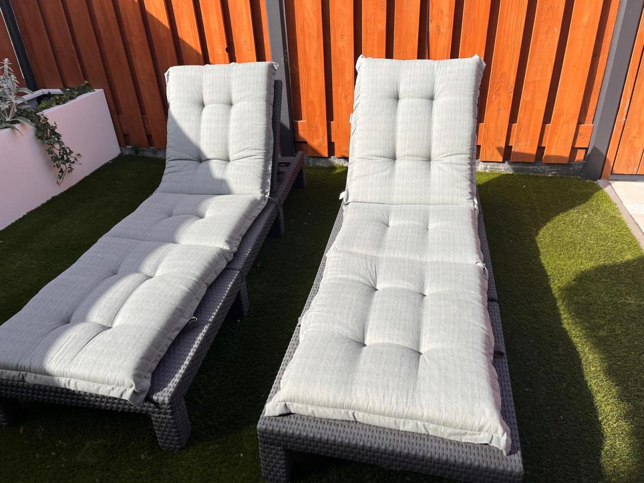 Ligbedden set met kussens