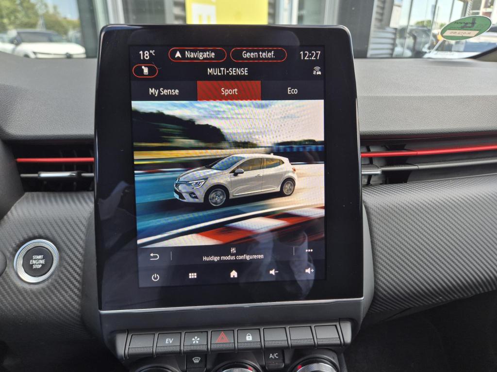 Renault Clio 1.6 e-tech hybrid 140 r.s. line camera, navigatie, all season 