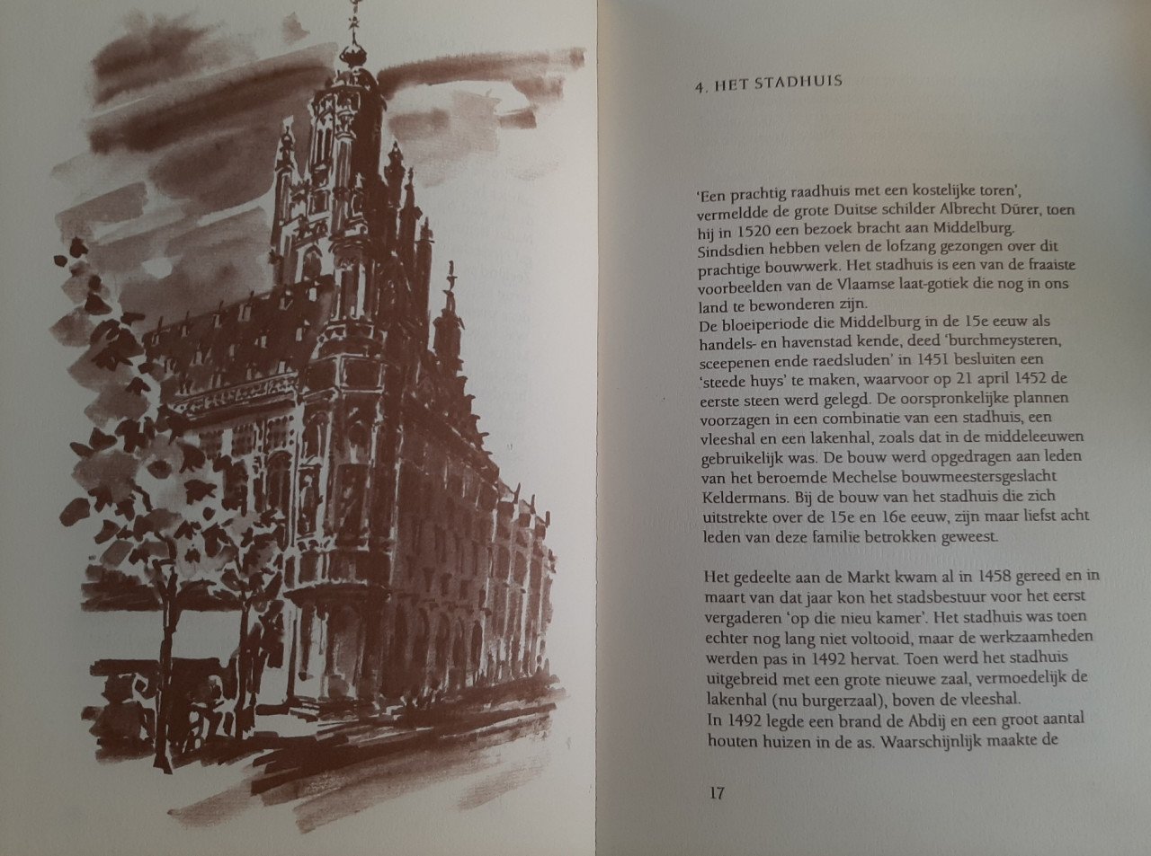 Middelburg, een stad om uit te tekenen. door Corry Rasenberg-François