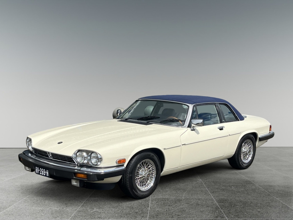 Jaguar Xj xjs-c 5.3 v12 targa met zeldzame hardtop