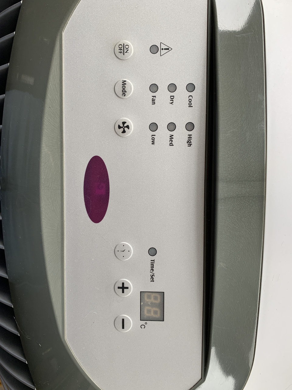 Mobiele airco ventilator, koelopp 105m3