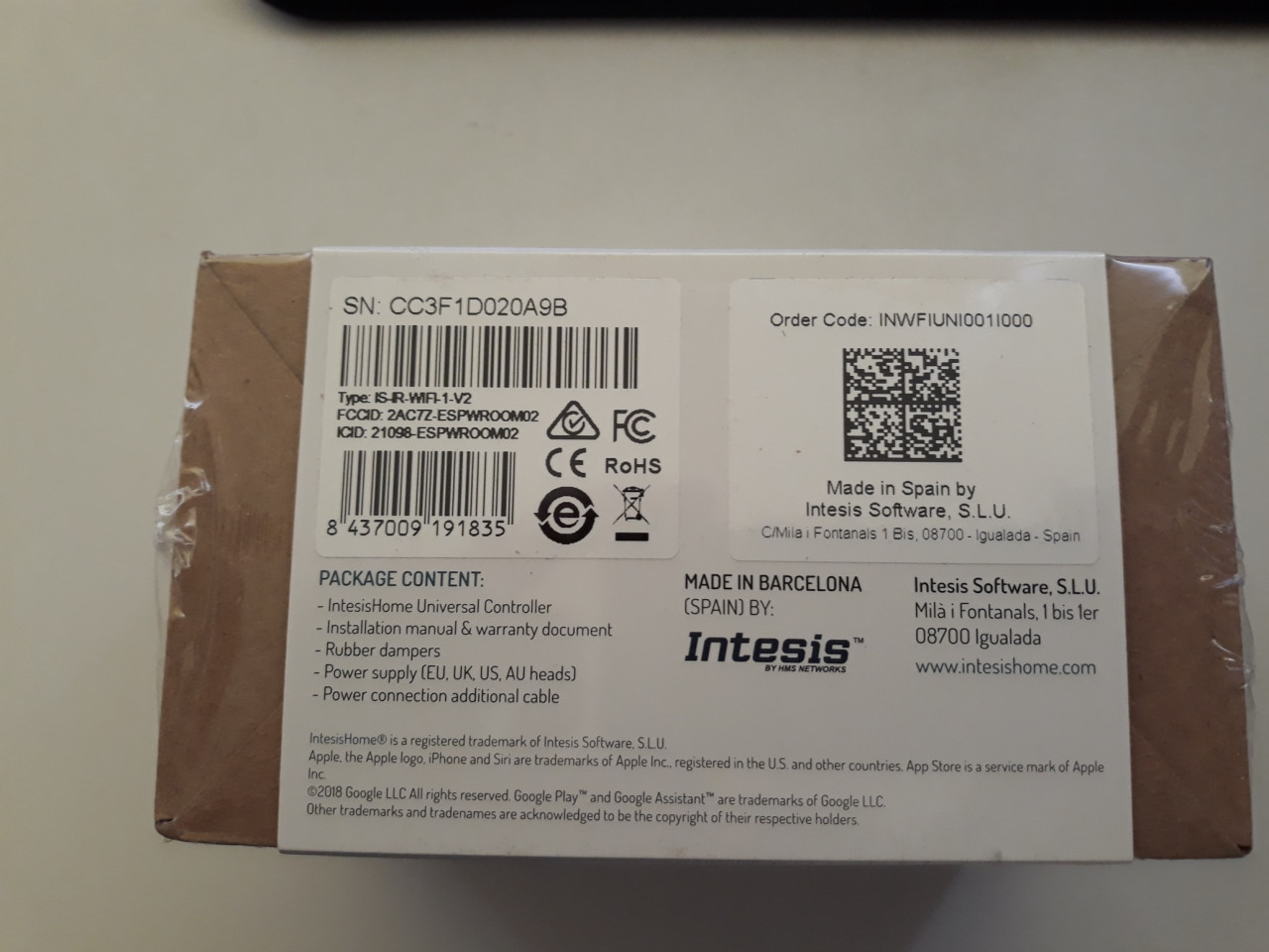 WiFi-controller voor bediening Airco met smartphone, tablet en PC