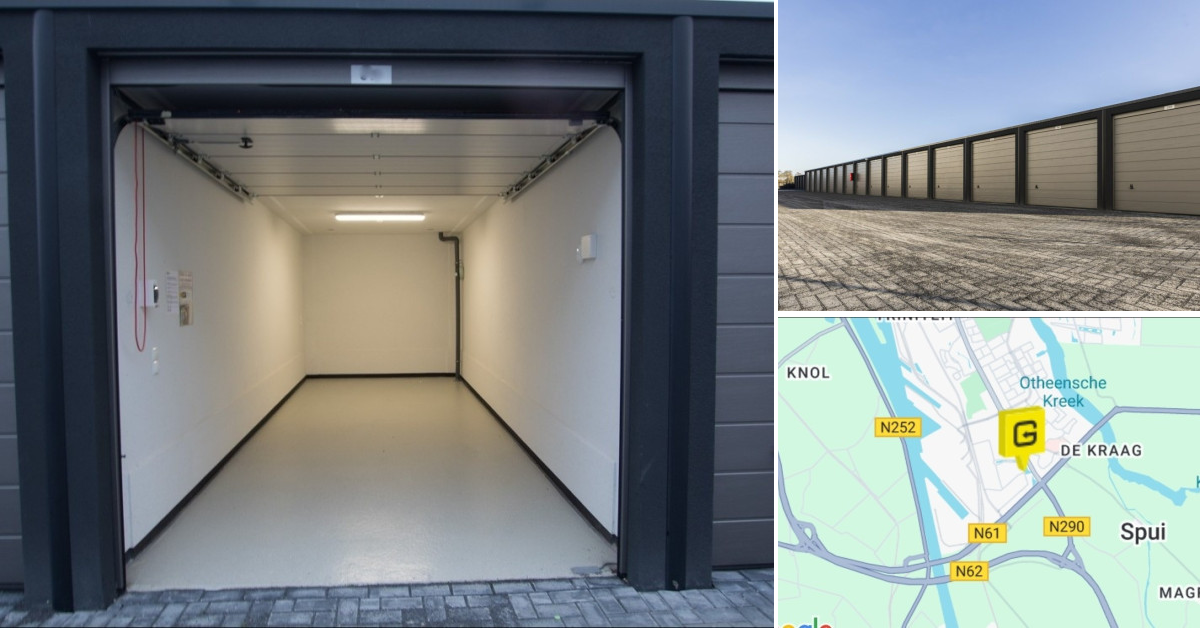 Garagebox XXL - te koop 29 m2 nieuwbouw