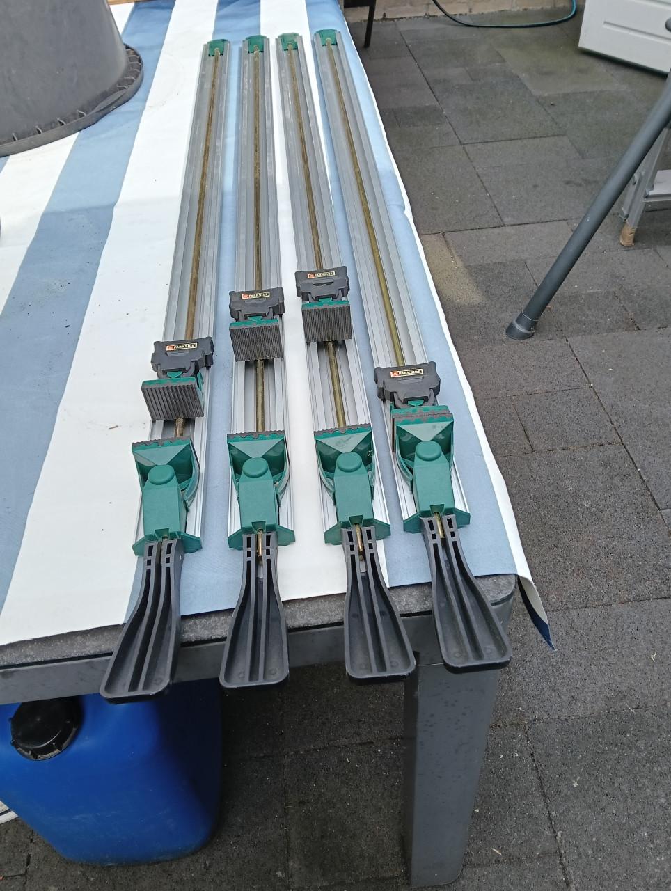 4 x lijmklemmen