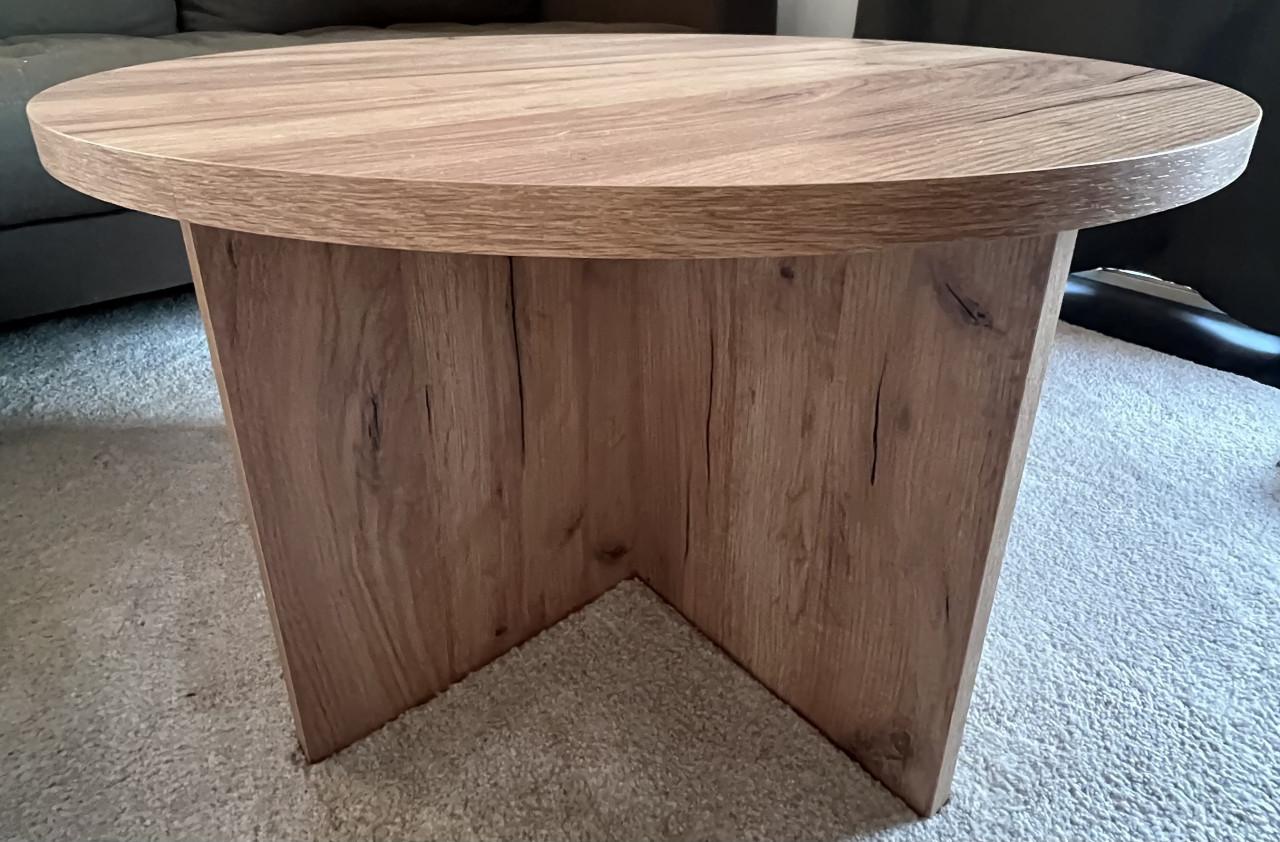 Eettafel + salontafel – zo goed als nieuw | Los of samen te koop