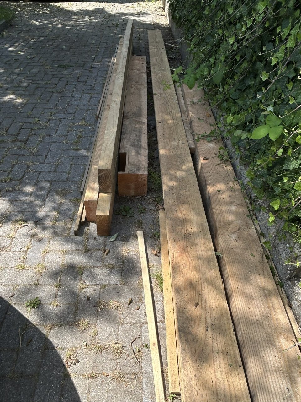 Partij Hout - Douglas Balken