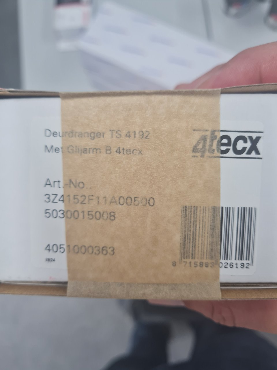 3x nieuwe deurdranger! In doos