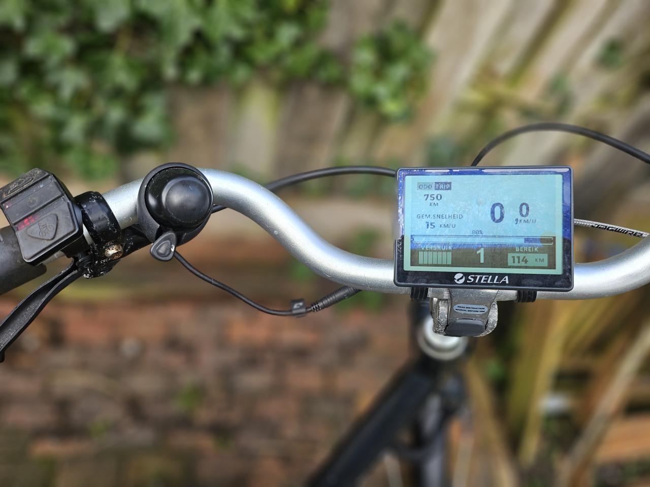 Stella Nantes lage instap e- bike maar 750 km