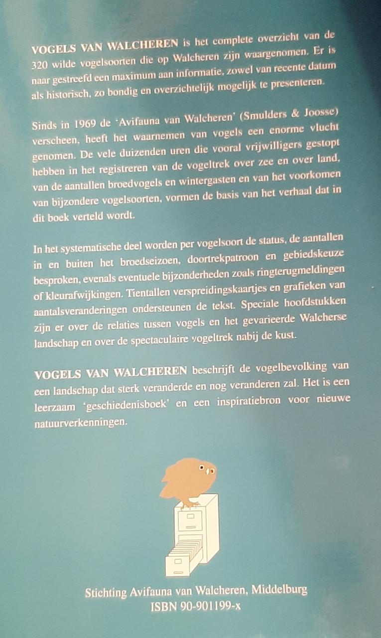 Vogels van Walcheren, door Jaco Walhout & Fred Twisk