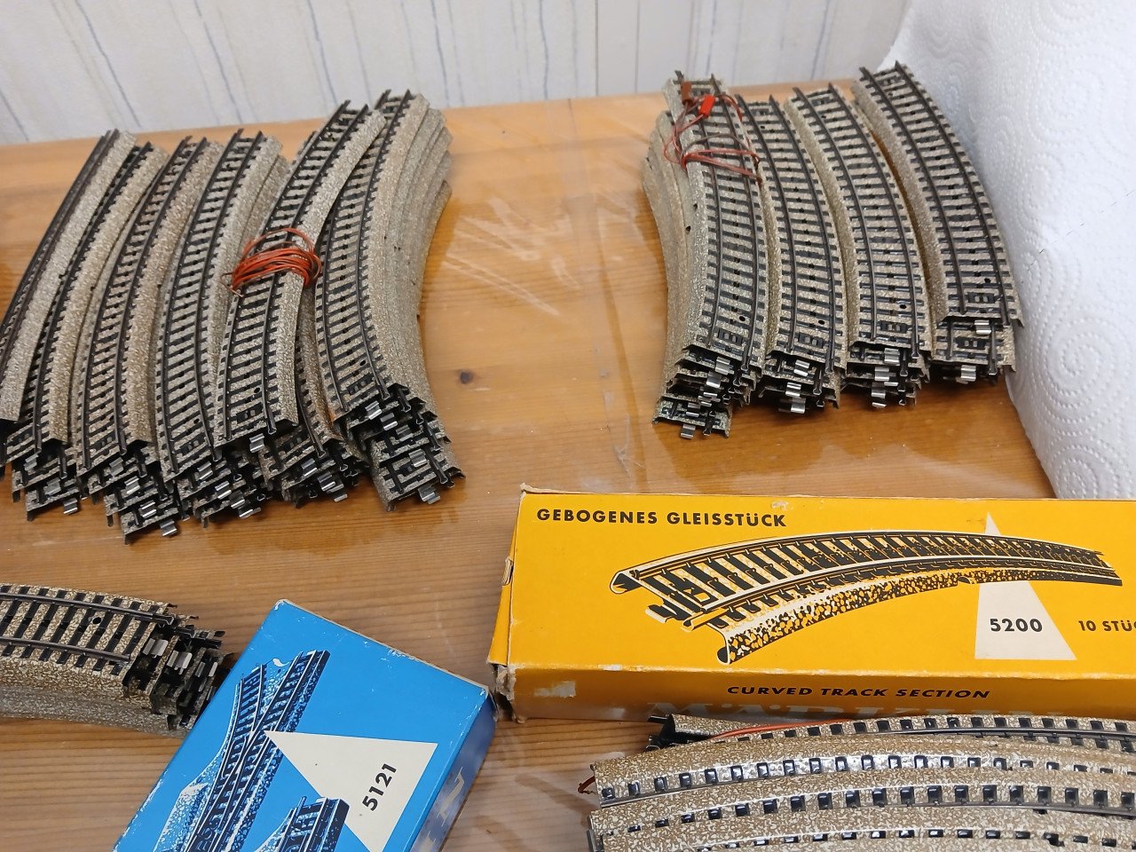 Grote partij marklin rails e.d.