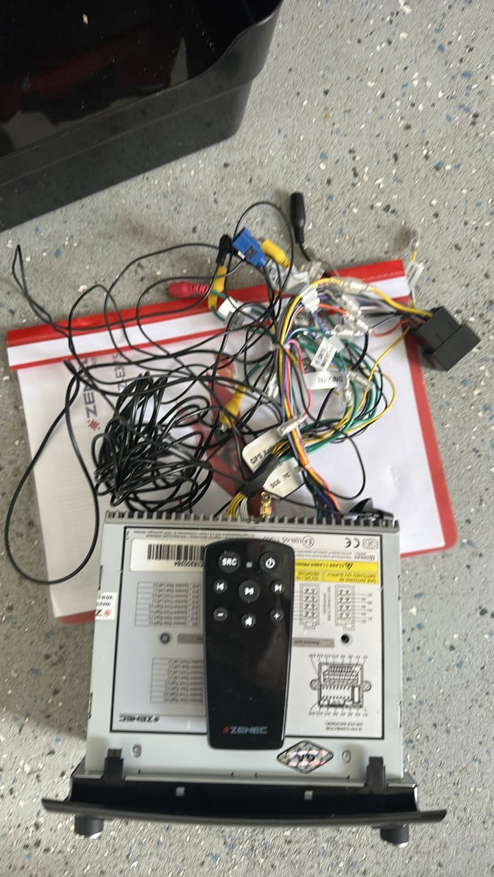 Auto radio camper
