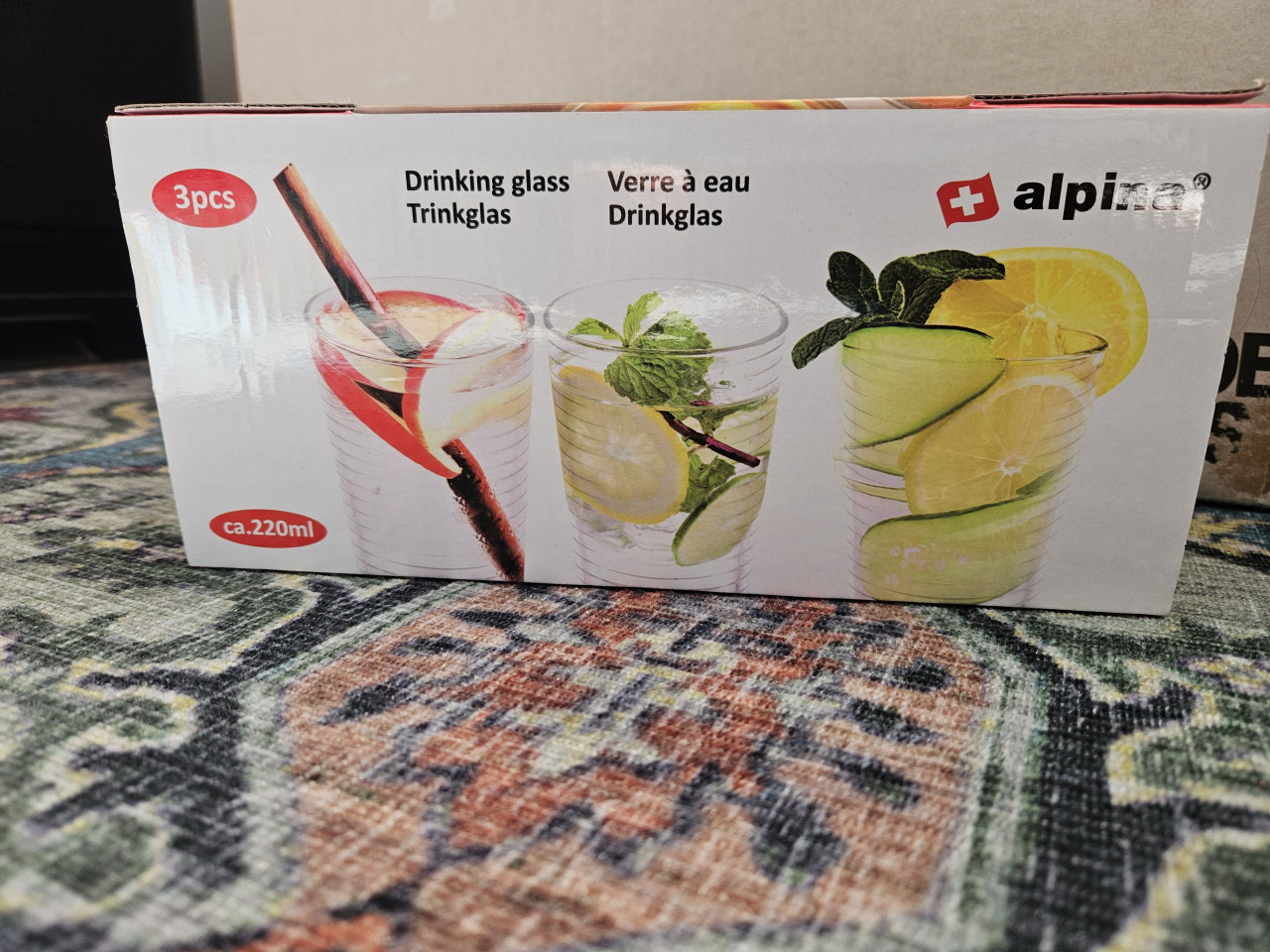 Drinkglazen 220 ml van Alpina