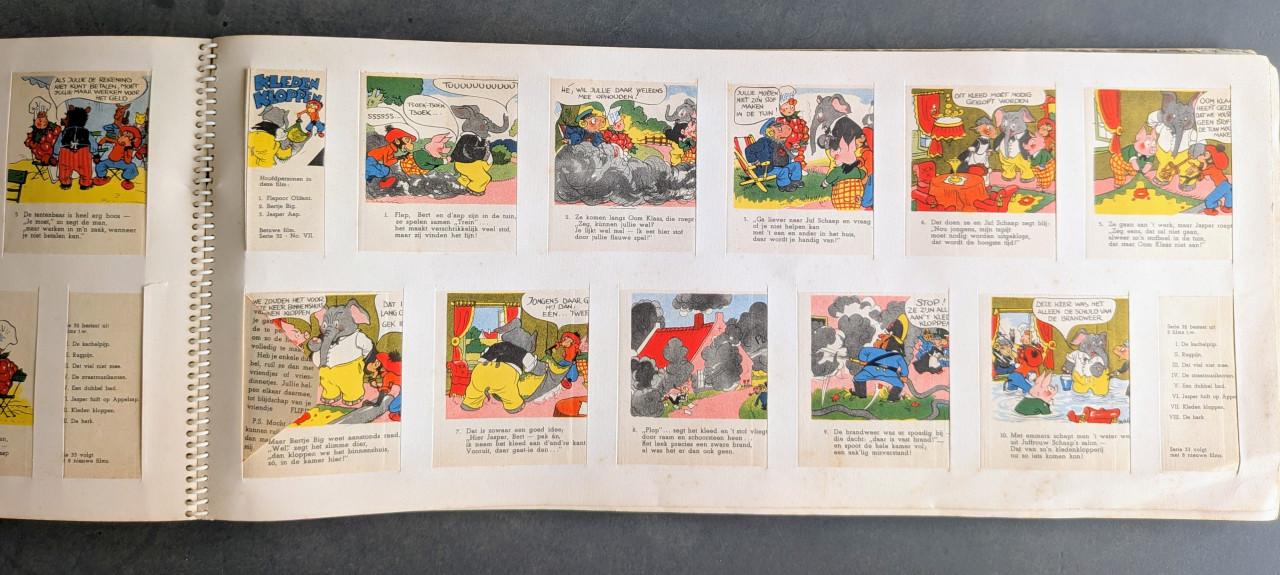 Oude plaatjesalbums, alle plaatjes ingeplakt