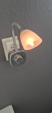 Stopcontactlampje dimbaar