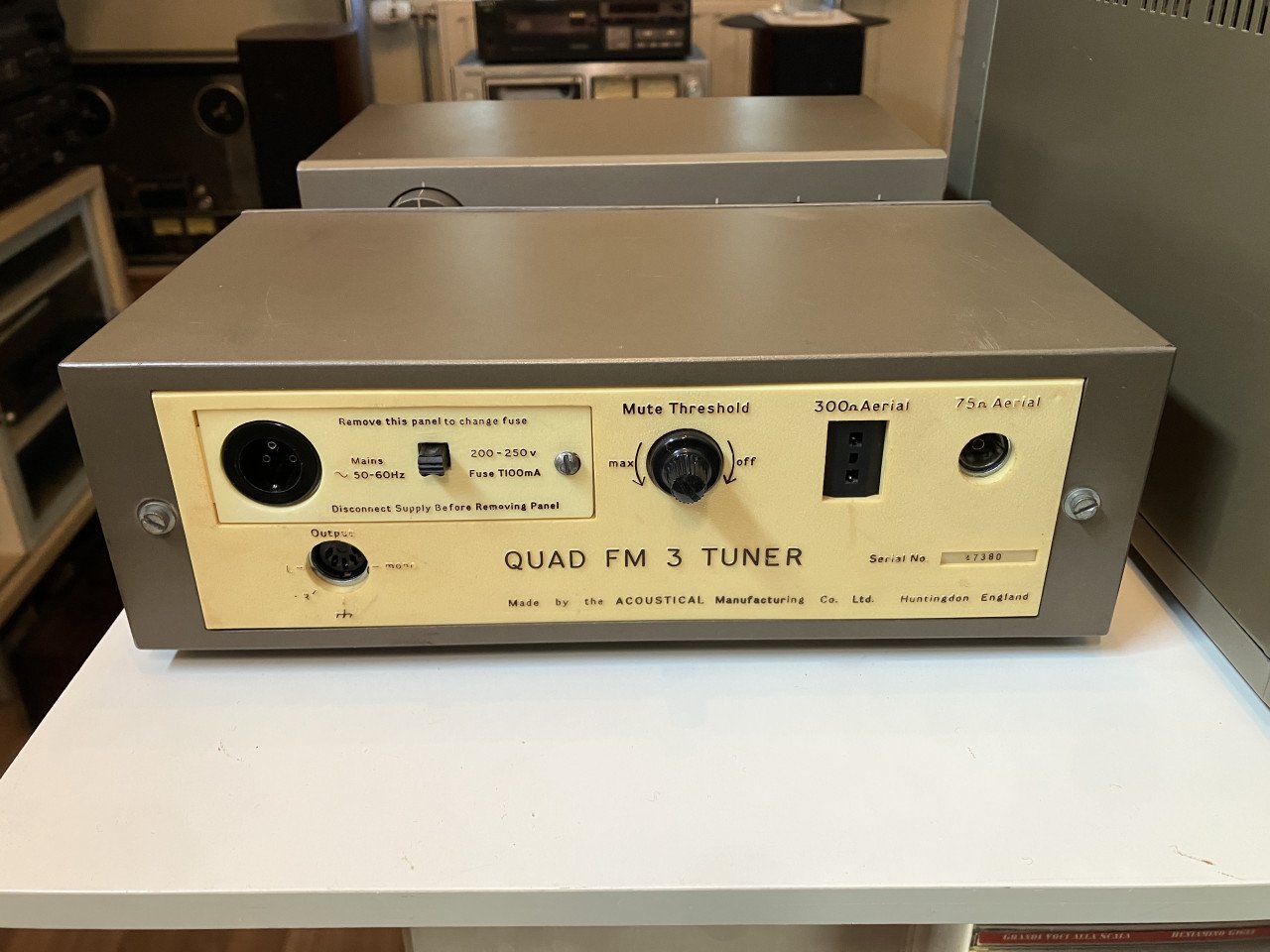 Quad 33-303-FM3 vintage top set volledige geserviced 6 maanden garantie