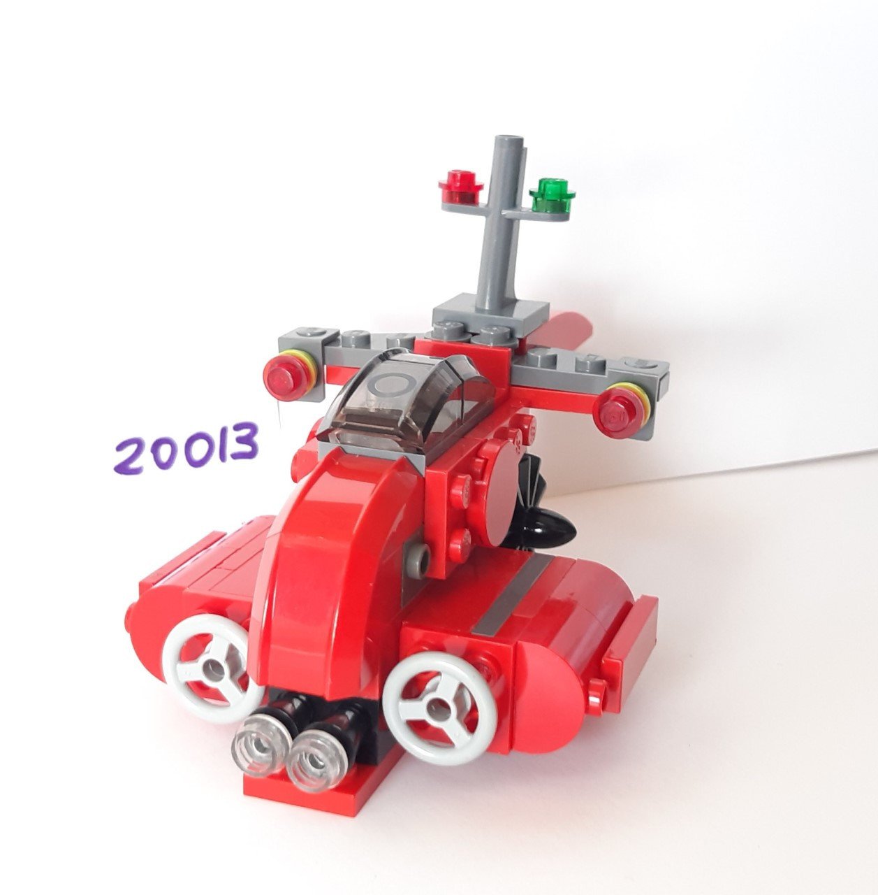LEGO Atlantis: 8072 + 20013: seajet en Neptune microsub